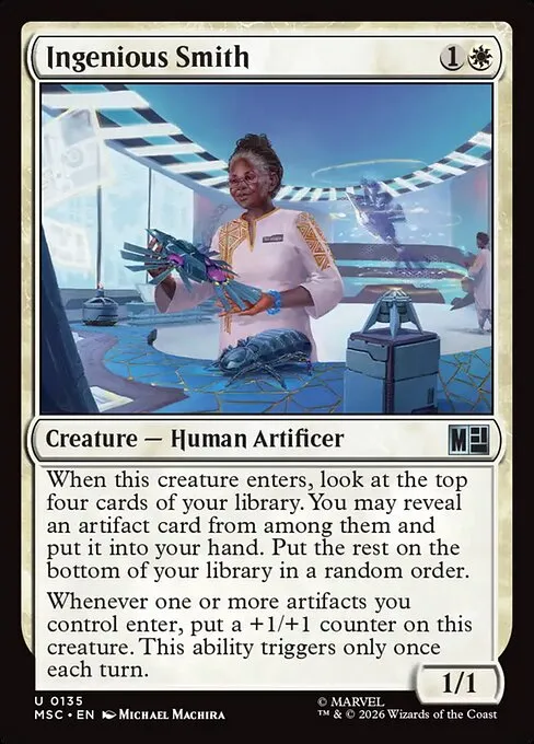Ingenious Smith · Marvel Super Heroes Commander 135/9
