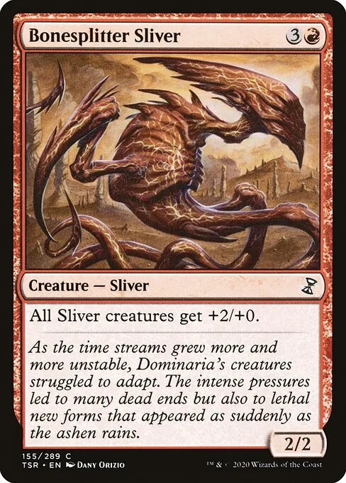 Bonesplitter Sliver · Time Spiral Remastered 155/411
