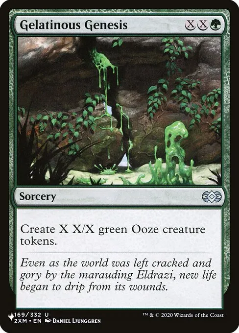 Gelatinous Genesis · The List 2XM-169/5050