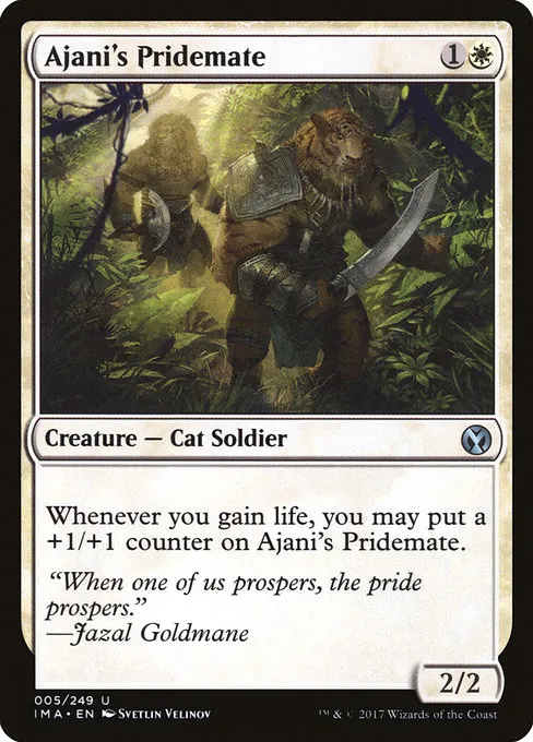 Ajani's Pridemate · Iconic Masters 5/249