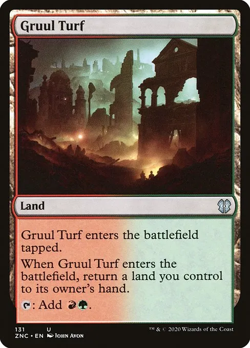 Gruul Turf · Zendikar Rising Commander 131/142