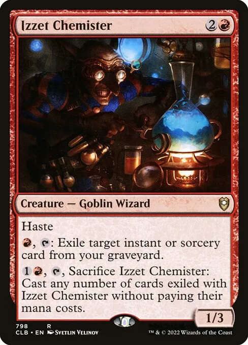 Izzet Chemister · Commander Legends: Battle for Baldur's Gate 798/936