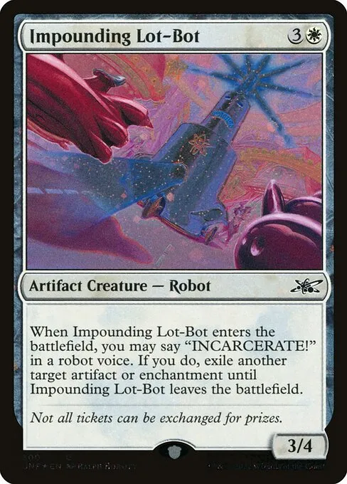 Impounding Lot-Bot · Unfinity 300/639