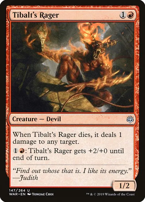 Tibalt's Rager · War of the Spark 147/312