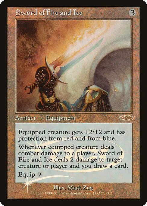 Sword of Fire and Ice · Judge Gift Cards 2011 2/8
