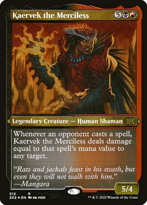 Kaervek the Merciless · Double Masters 2022 512/579