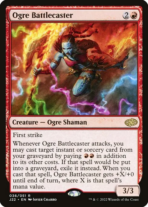 Ogre Battlecaster · Jumpstart 2022 36/835