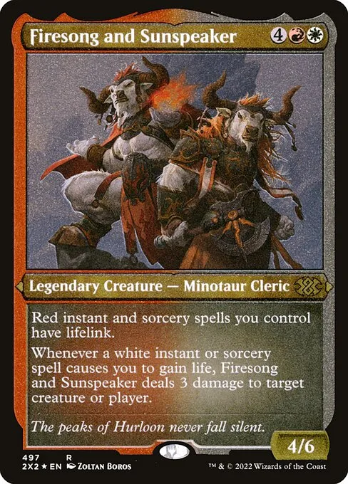 Firesong and Sunspeaker · Double Masters 2022 497/579