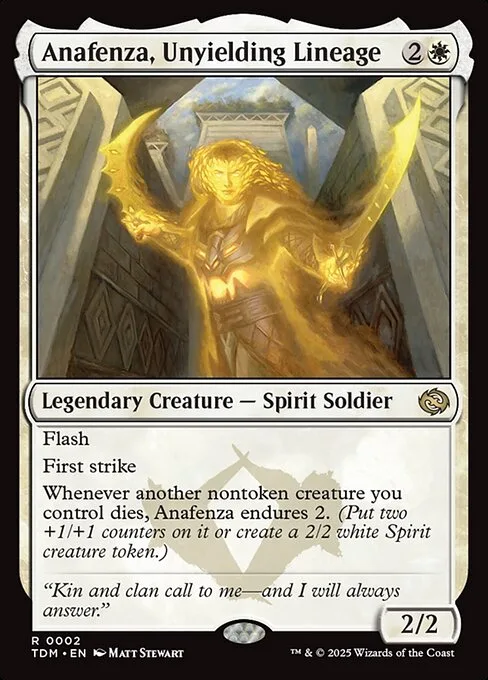 Anafenza, Unyielding Lineage · Tarkir: Dragonstorm 2/427