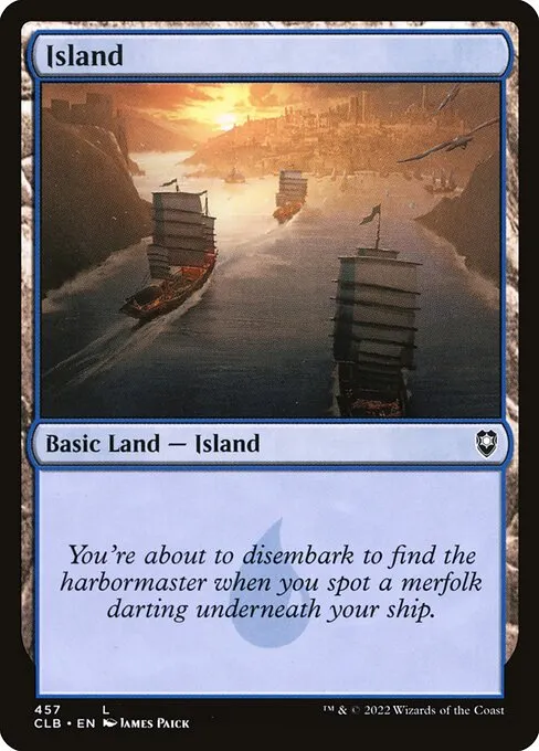 Island · Commander Legends: Battle for Baldur's Gate 457/936