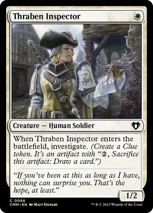 Thraben Inspector · Commander Masters 66/1067