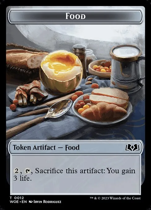 Food · Wilds of Eldraine Tokens 12/18