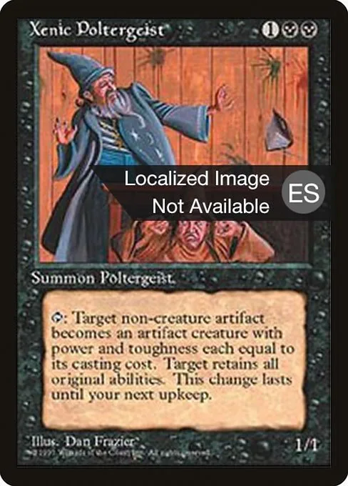 Xenic Poltergeist · Fourth Edition Foreign Black Border 173/378