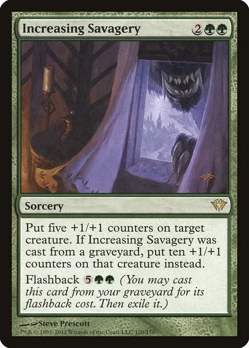 Increasing Savagery · Dark Ascension 120/158