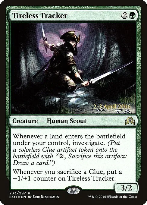 Tireless Tracker · Shadows over Innistrad Promos 233s/90