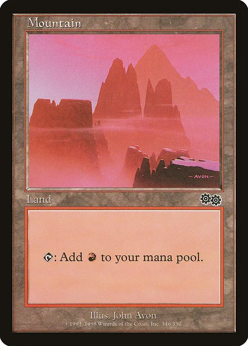 Mountain · Urza's Saga 346/357