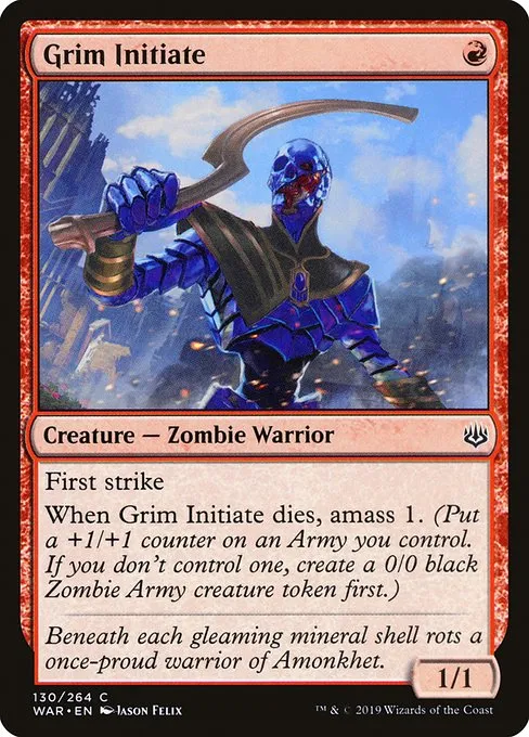 Grim Initiate · War of the Spark 130/312