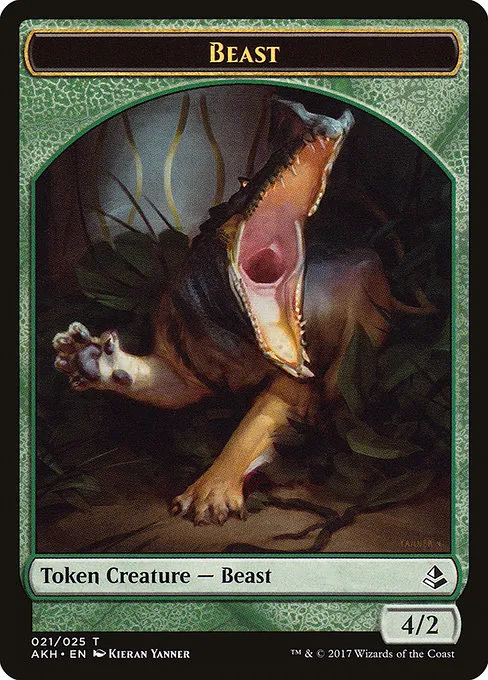 Beast · Amonkhet Tokens 21/26