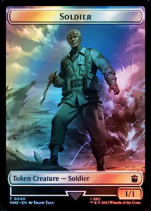 Soldier · Doctor Who Tokens 40/64