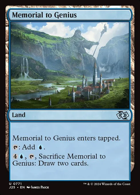 Memorial to Genius · Foundations Jumpstart 771/779