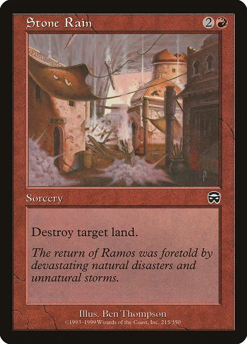 Stone Rain · Mercadian Masques 215/350