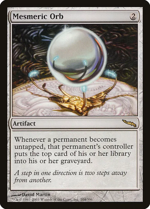 Mesmeric Orb · Mirrodin 204/306