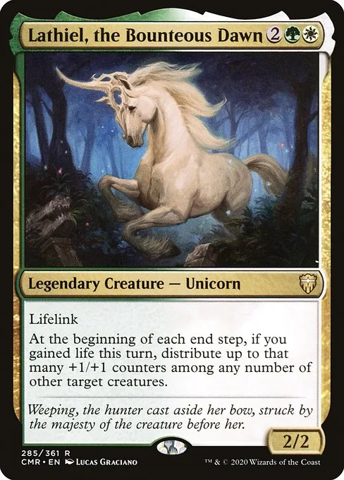 Lathiel, the Bounteous Dawn · Commander Legends 285/718