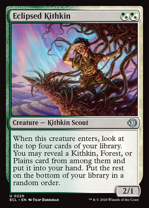 Eclipsed Kithkin · Lorwyn Eclipsed 220/408