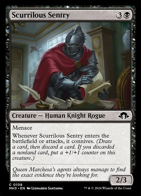 Scurrilous Sentry · Modern Horizons 3 108/528