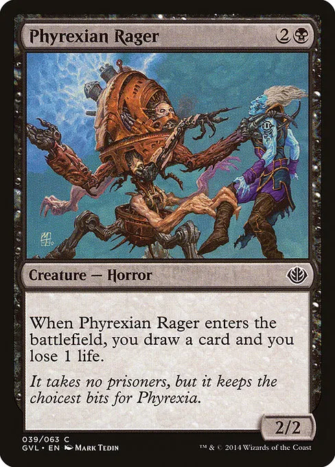 Phyrexian Rager · Duel Decks Anthology: Garruk vs. Liliana 39/63