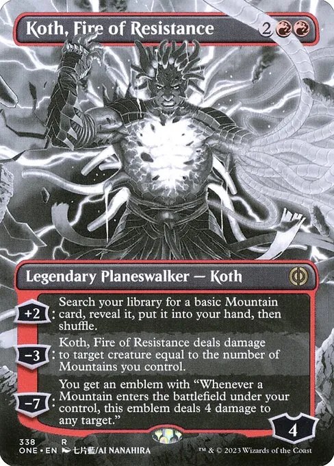 Koth, Fire of Resistance · Phyrexia: All Will Be One 338/479