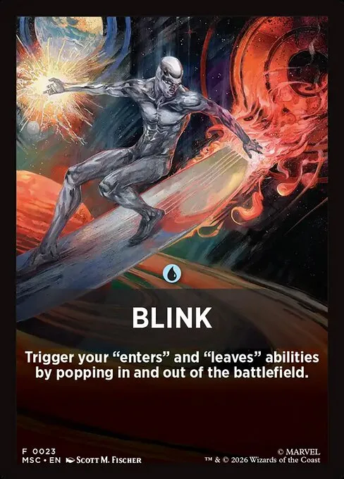 Blink · Marvel Super Heroes Jumpstart Front Cards 23/61