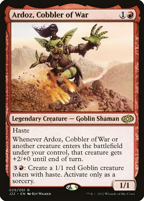 Ardoz, Cobbler of War · Jumpstart 2022 29/835