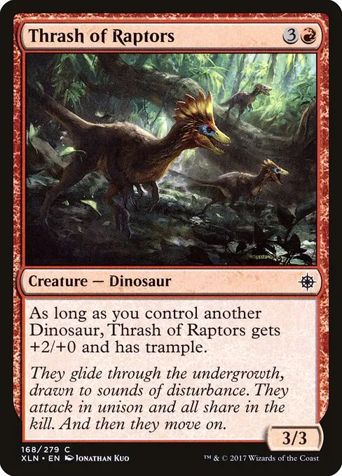 Thrash of Raptors · Ixalan 168/289