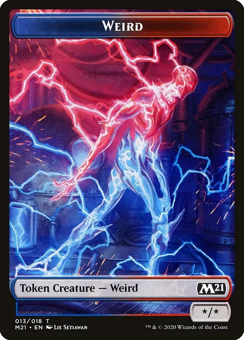 Weird · Core Set 2021 Tokens 13/20