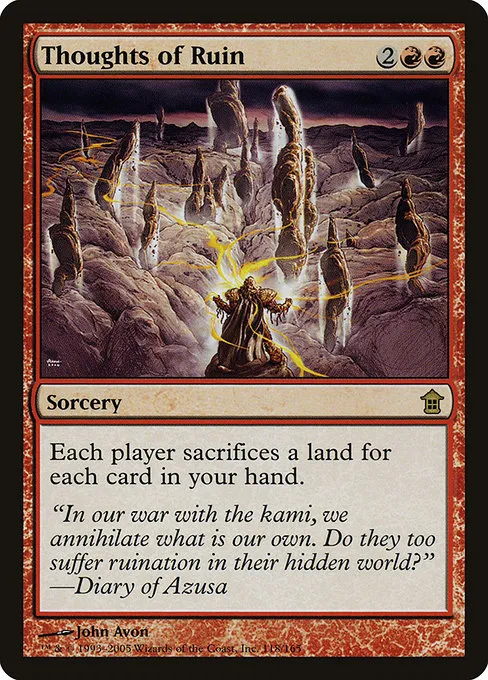 Thoughts of Ruin · Saviors of Kamigawa 118/165