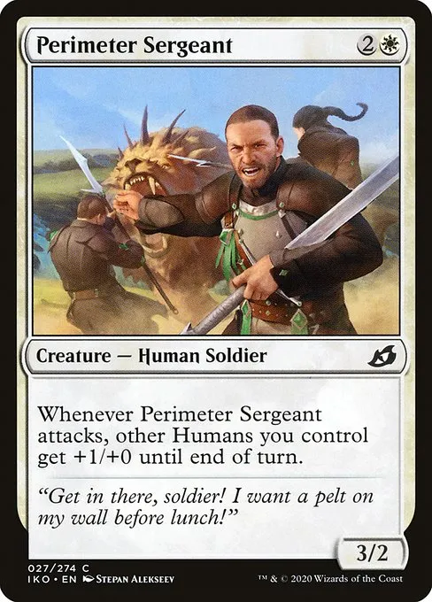 Perimeter Sergeant · Ikoria: Lair of Behemoths 27/390