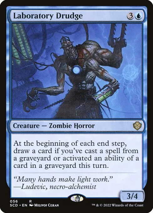Laboratory Drudge · Starter Commander Decks 56/352