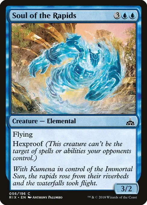 Soul of the Rapids · Rivals of Ixalan 56/205
