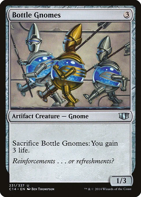 Bottle Gnomes · Commander 2014 231/337