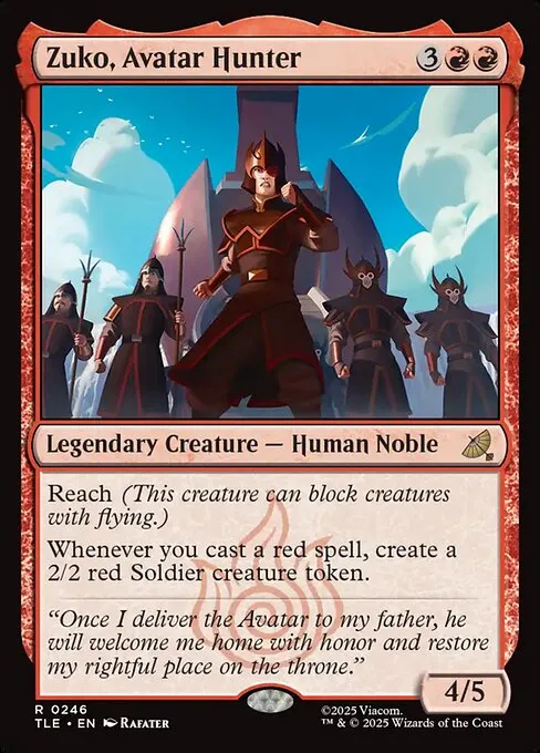 Zuko, Avatar Hunter · Avatar: The Last Airbender Eternal 246/317