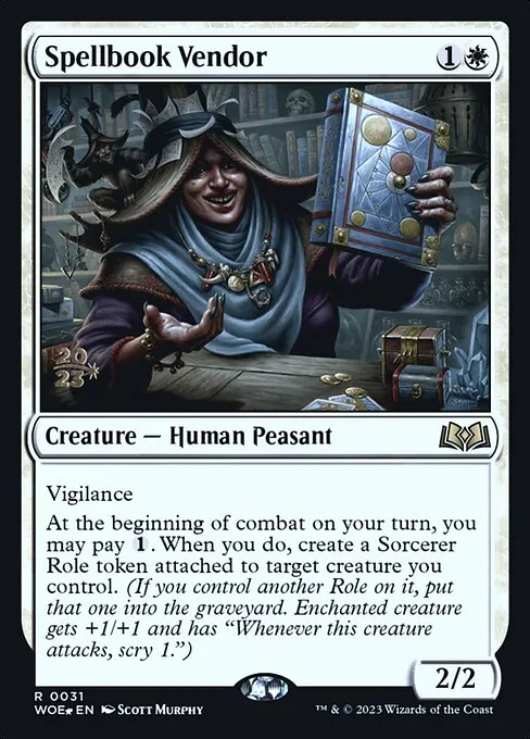 Spellbook Vendor · Wilds of Eldraine Promos 31s/160