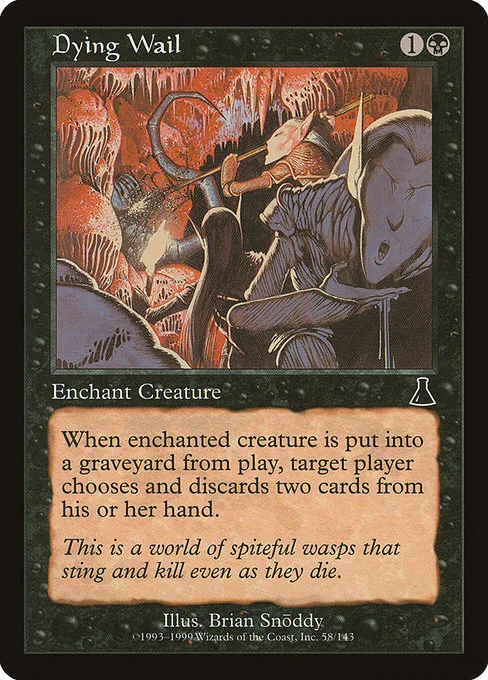 Dying Wail · Urza's Destiny 58/143