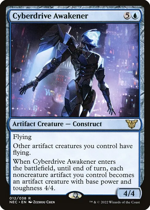 Cyberdrive Awakener · Neon Dynasty Commander 12/179