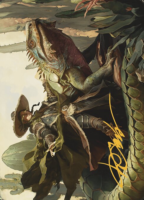 Outcaster Trailblazer // Outcaster Trailblazer · Outlaws of Thunder Junction Art Series 14/54