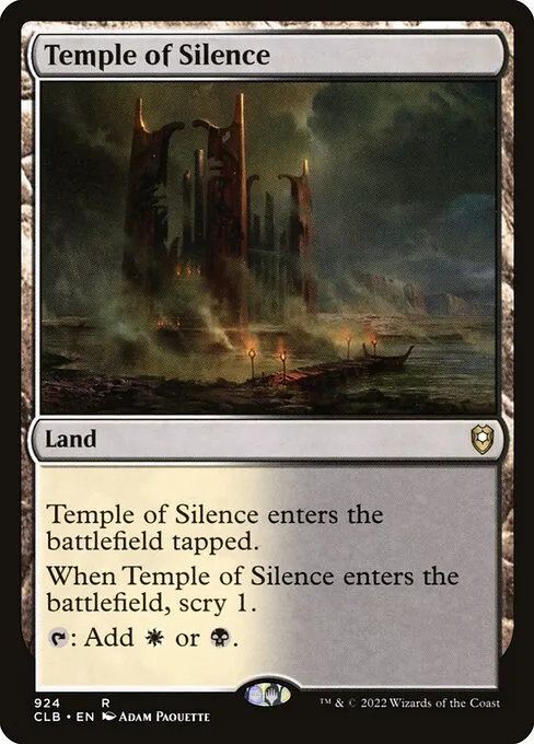 Temple of Silence · Commander Legends: Battle for Baldur's Gate 924/936