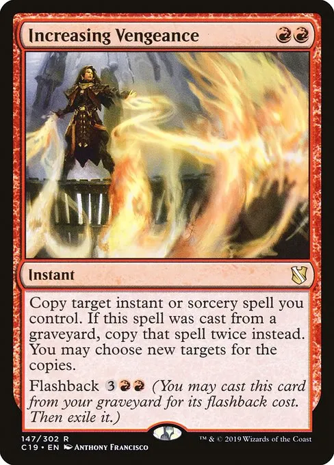 Increasing Vengeance · Commander 2019 147/302