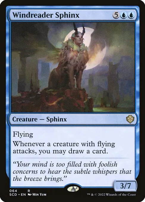 Windreader Sphinx · Starter Commander Decks 64/352