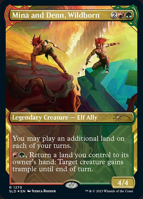 Mina and Denn, Wildborn · Secret Lair Drop 1270/2547