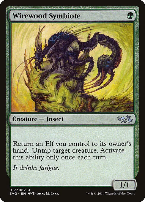 Wirewood Symbiote · Duel Decks Anthology: Elves vs. Goblins 17/62